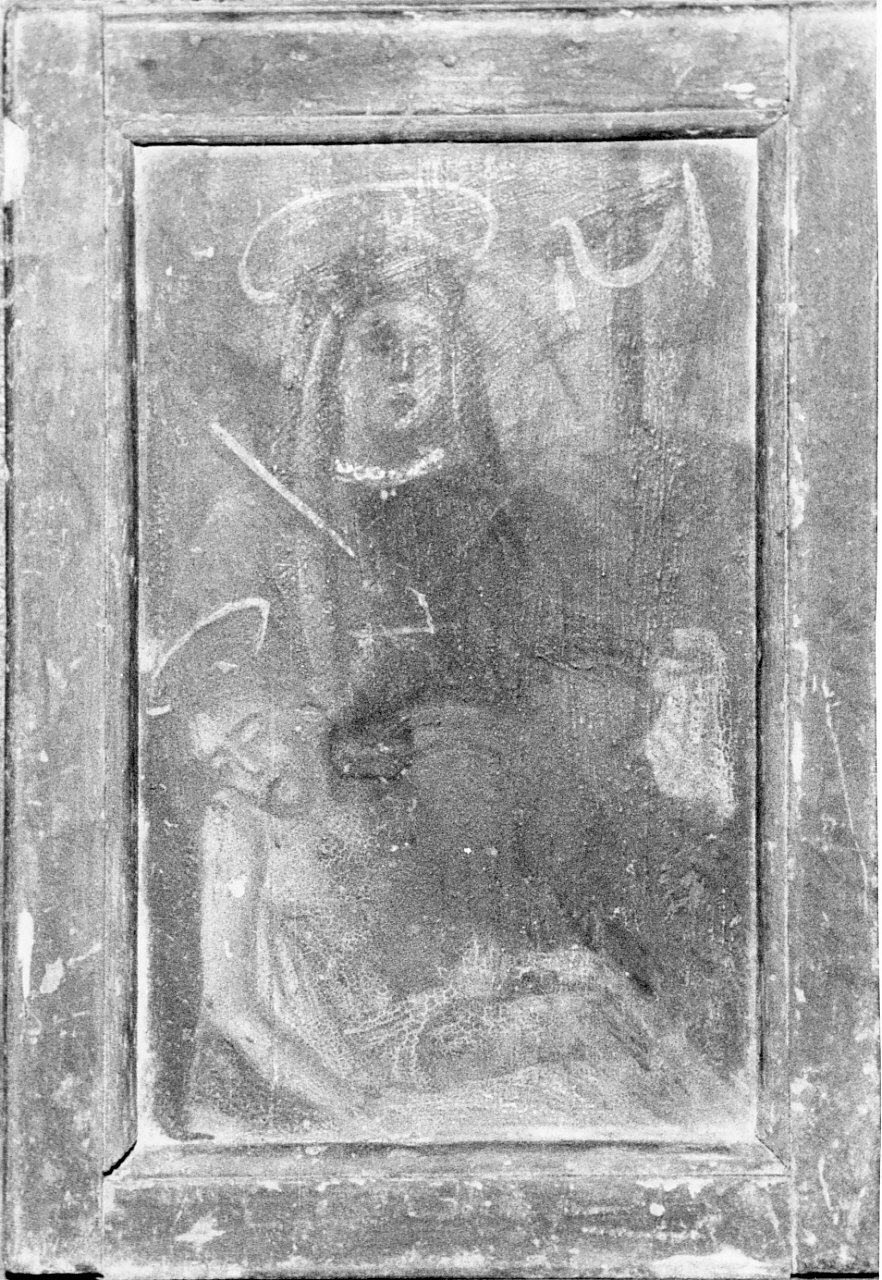 Pietà (sportello di tabernacolo, elemento d'insieme) - bottega Italia meridionale (sec. XIX)