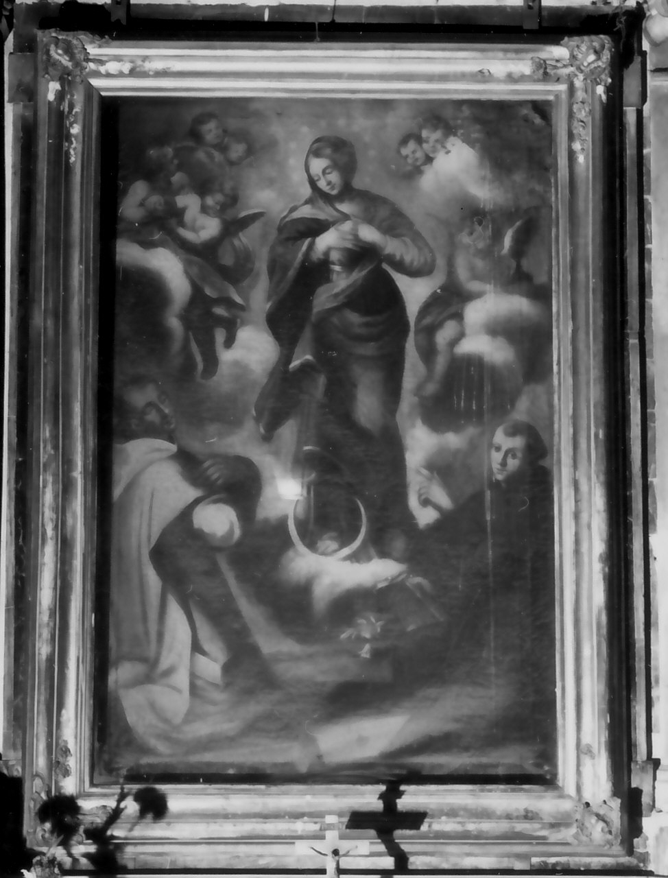 Madonna Immacolata e Santi (dipinto, opera isolata) - ambito Italia meridionale (sec. XVII)