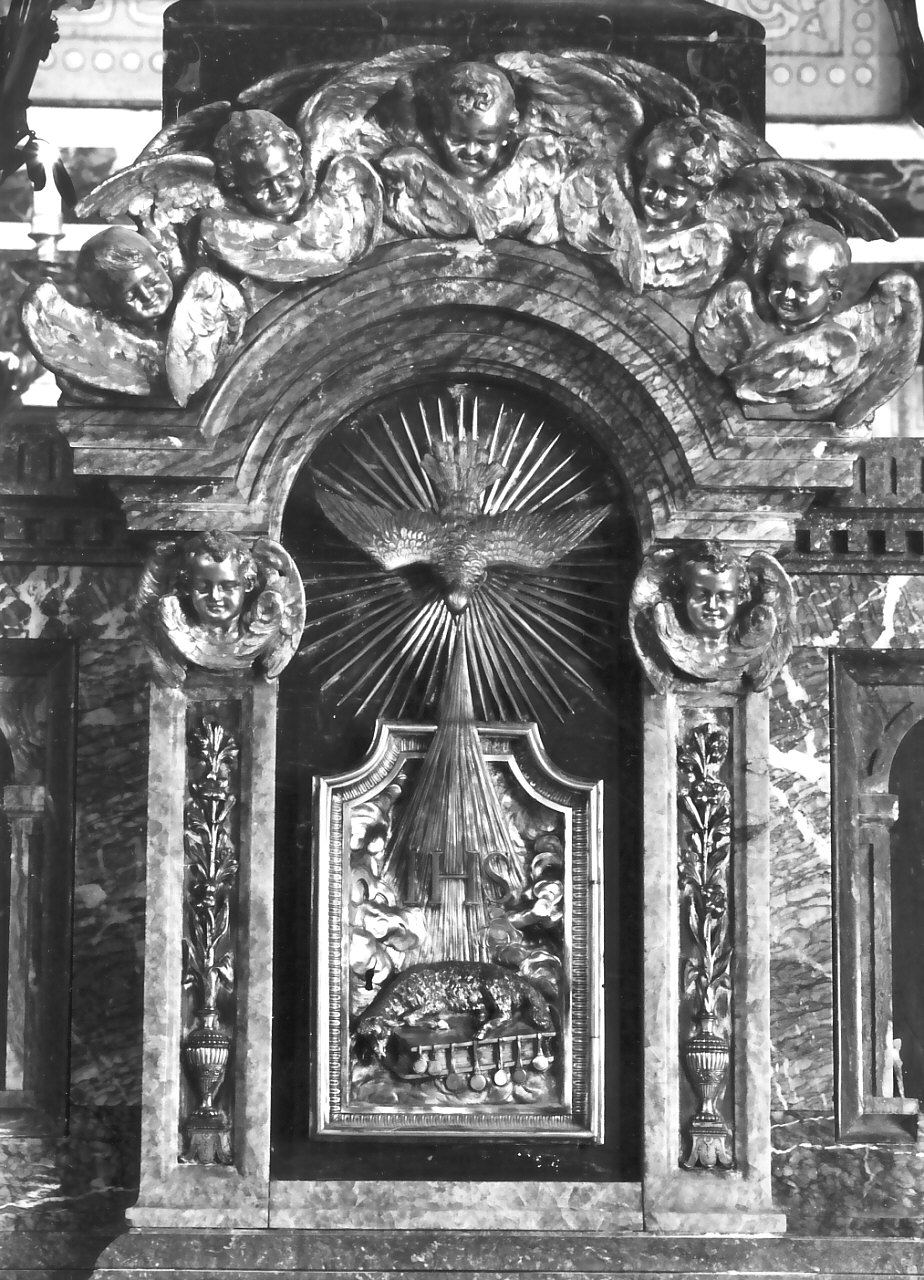 tabernacolo, opera isolata - bottega Italia meridionale (inizio sec. XVIII)