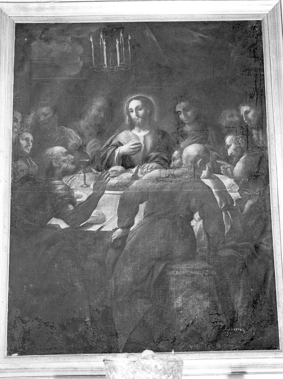 ultima cena (dipinto, opera isolata) - ambito Italia meridionale (sec. XVIII)