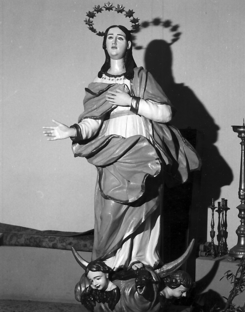 Immacolata Concezione (statua, opera isolata) - bottega calabrese (fine/inizio secc. XVIII/ XIX)