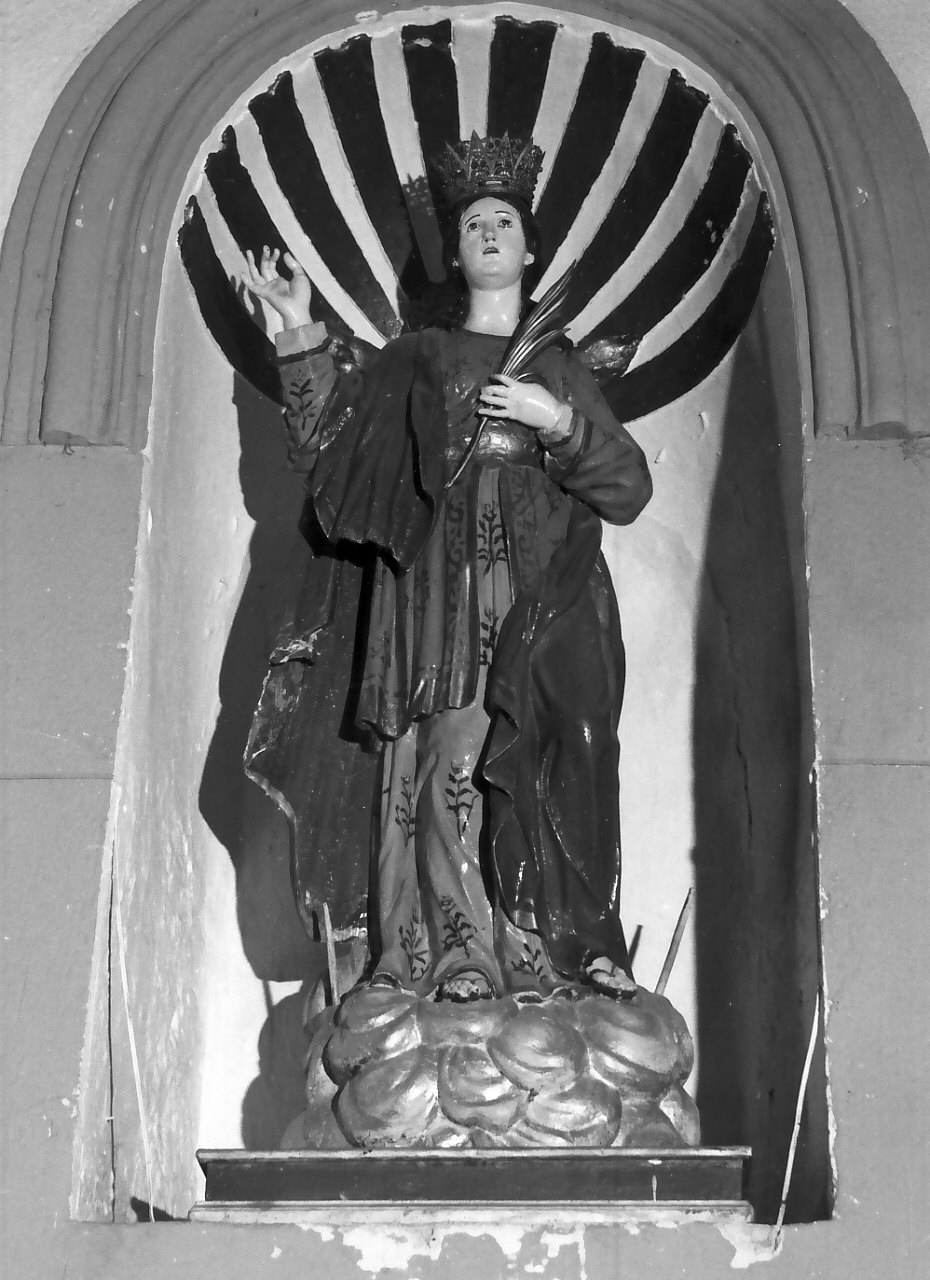 Santa Filomena (statua, opera isolata) - bottega Italia meridionale (sec. XIX)