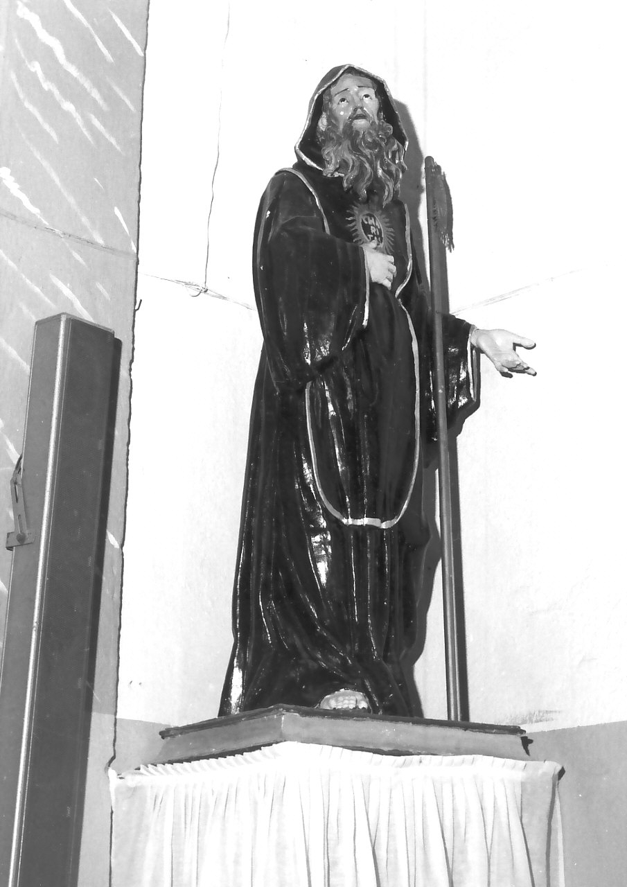 San Francesco di Paola (statua, opera isolata) - bottega Italia meridionale (sec. XIX)