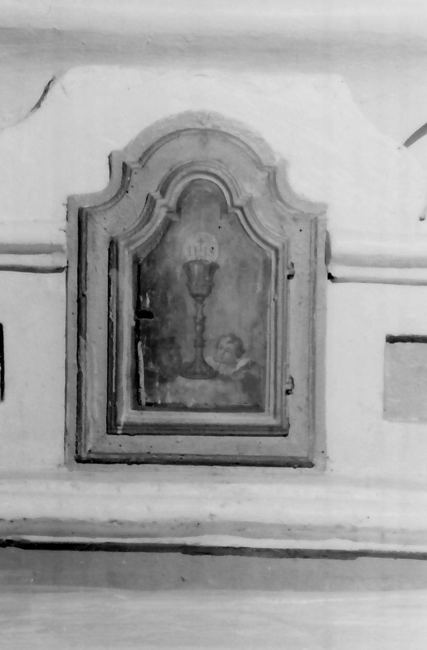 sportello di tabernacolo, opera isolata - bottega Italia meridionale (sec. XVIII)