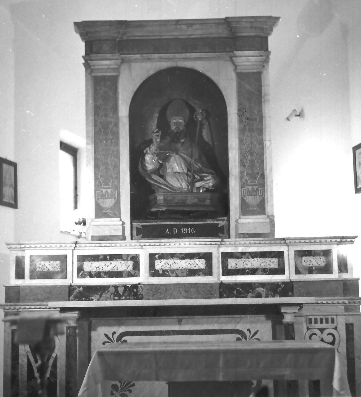 altare maggiore, opera isolata - bottega calabrese (sec. XX)