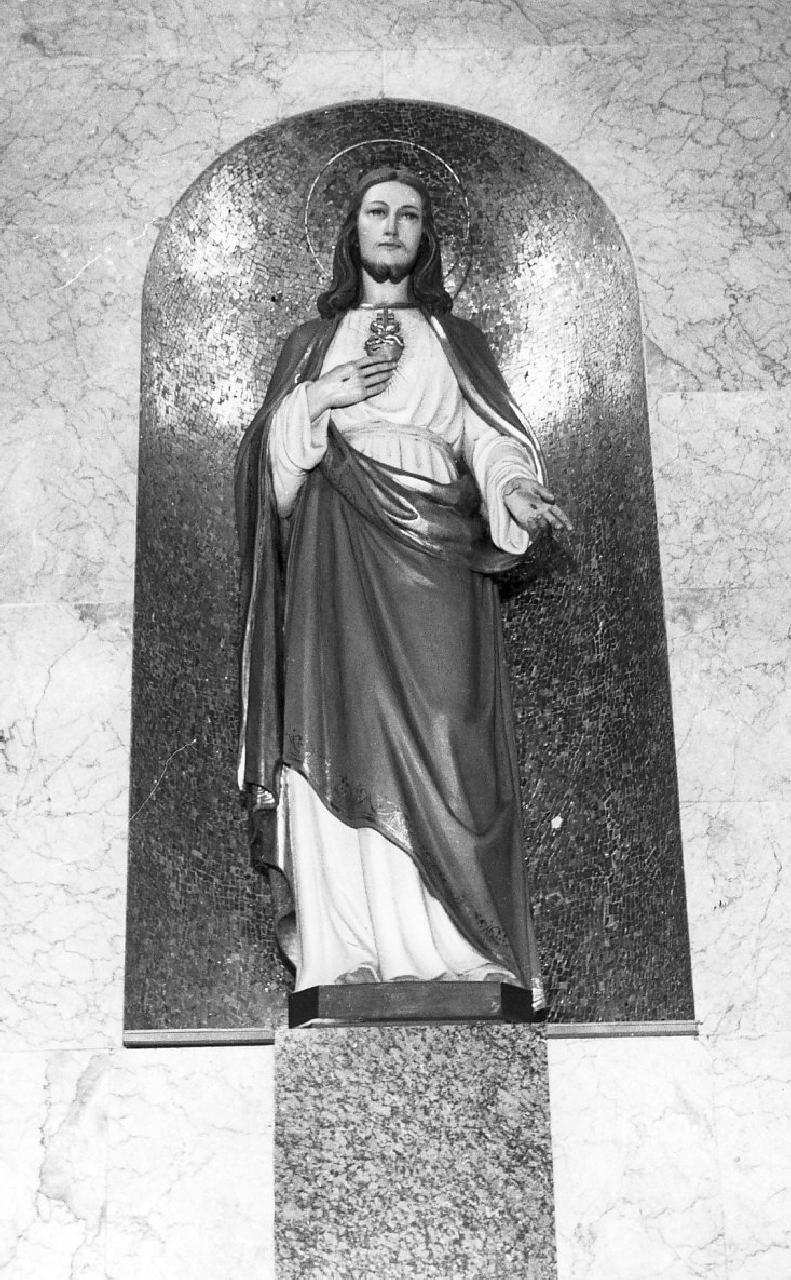 Sacro Cuore di Gesù (statua) - bottega di Ortisei (metà sec. XX)