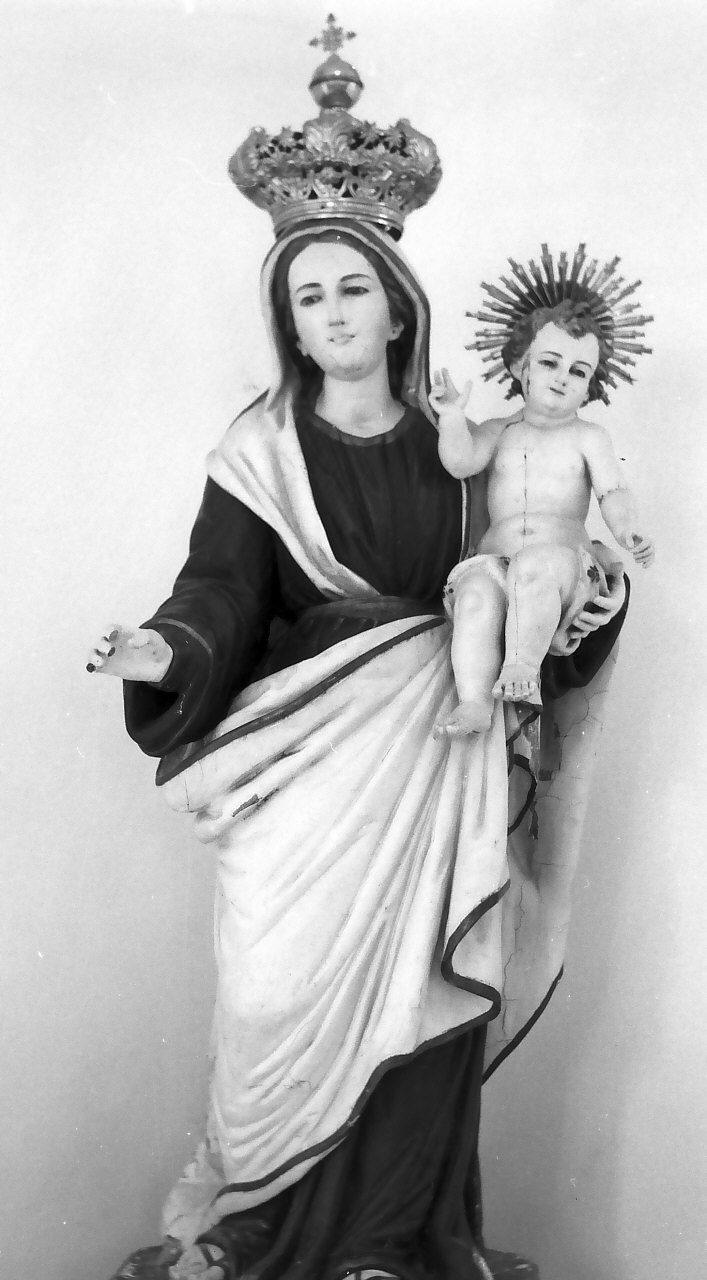 Madonna del Rosario (statua) - bottega calabrese (sec. XIX)