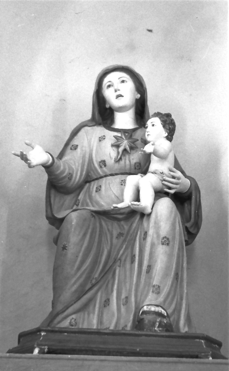 Madonna dell'Udienza, Madonna con Bambino (statua) - bottega calabrese (sec. XIX)
