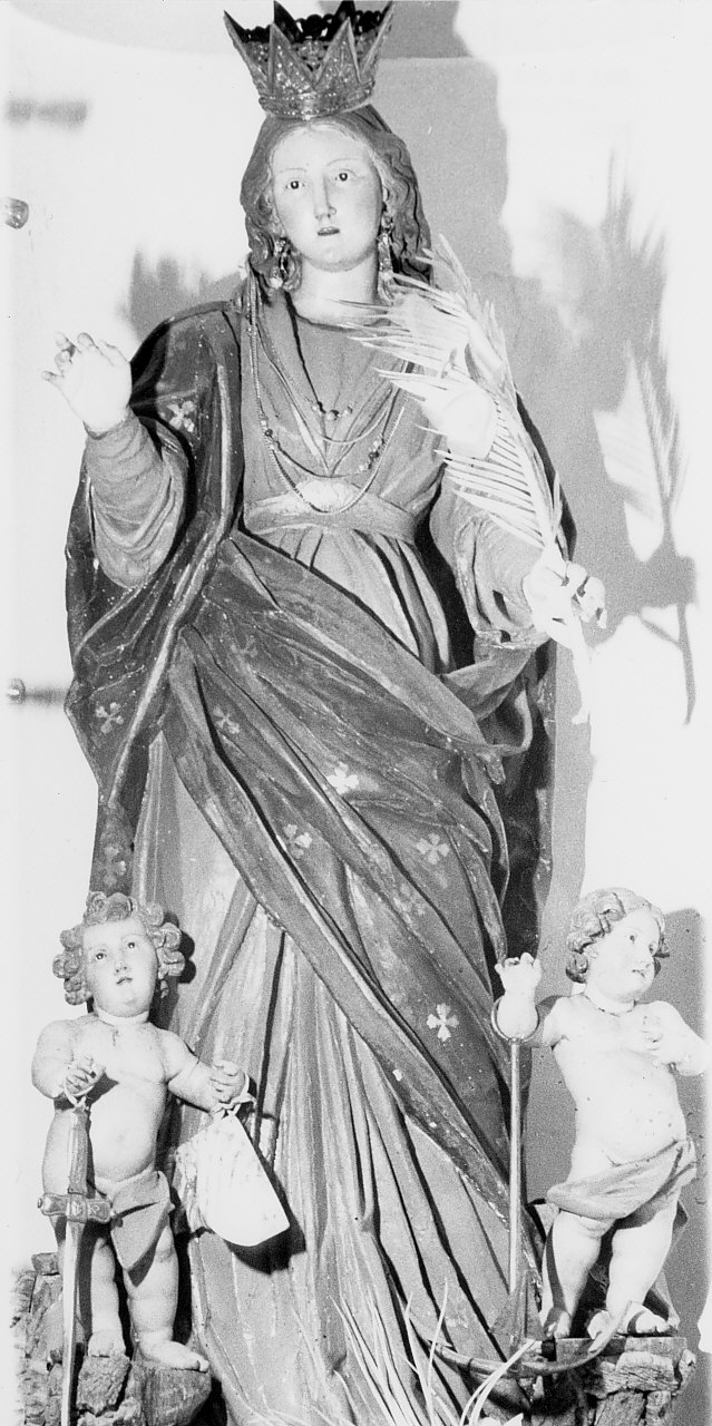 Santa Filomena (statua processionale, opera isolata) di Vitetta Bruno (sec. XIX)