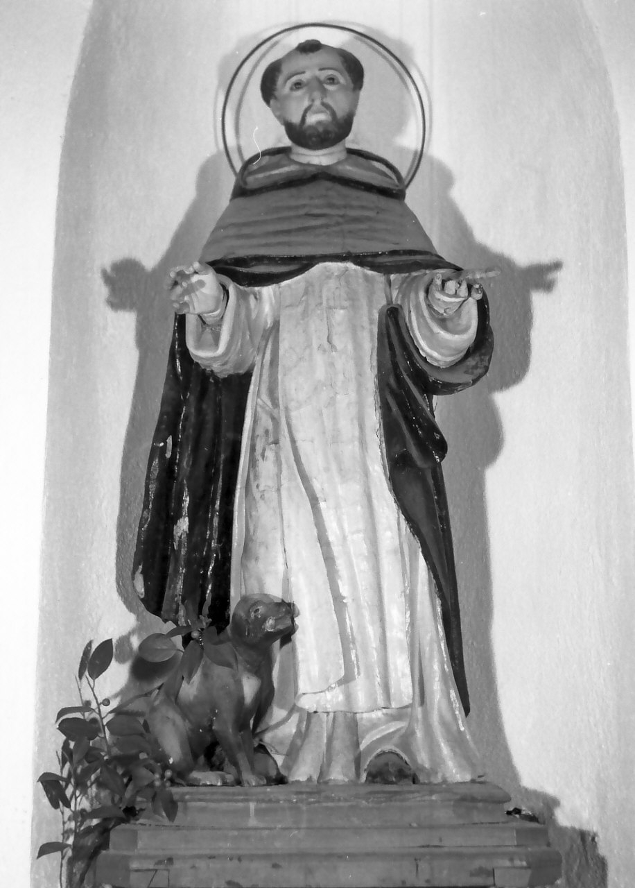 San Domenico (statua) - bottega calabrese (fine/inizio secc. XVIII/ XIX)
