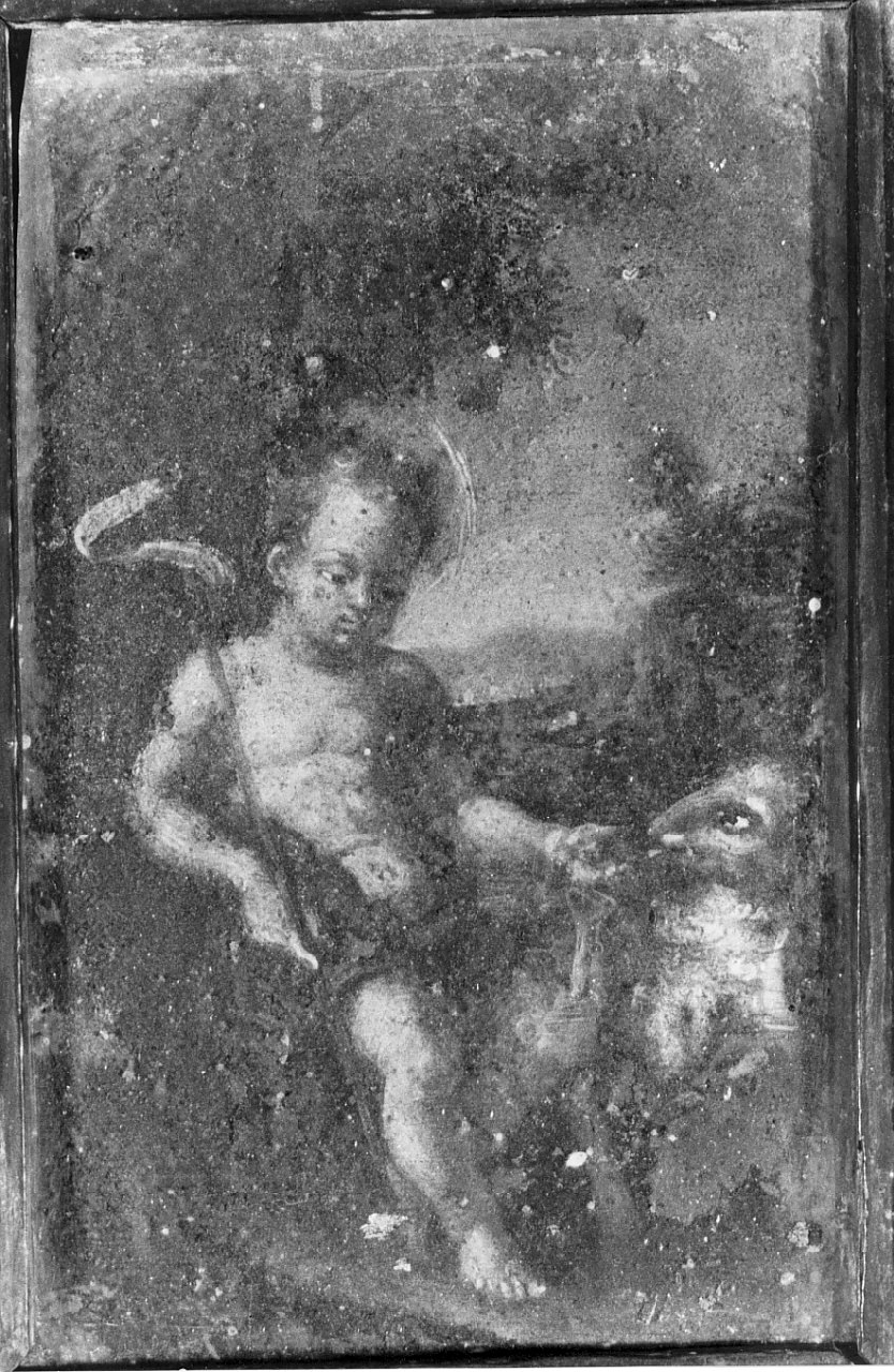 San Giovannino con l'agnello (dipinto, opera isolata) - ambito Italia meridionale (sec. XVII)