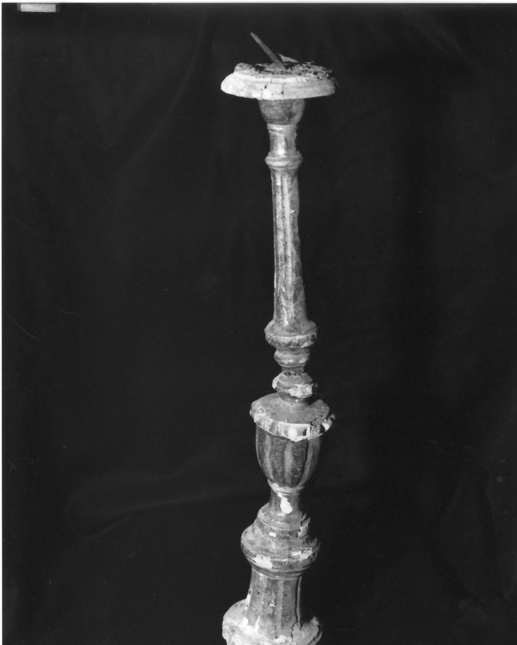 candelabro, opera isolata - bottega calabrese (sec. XVIII)