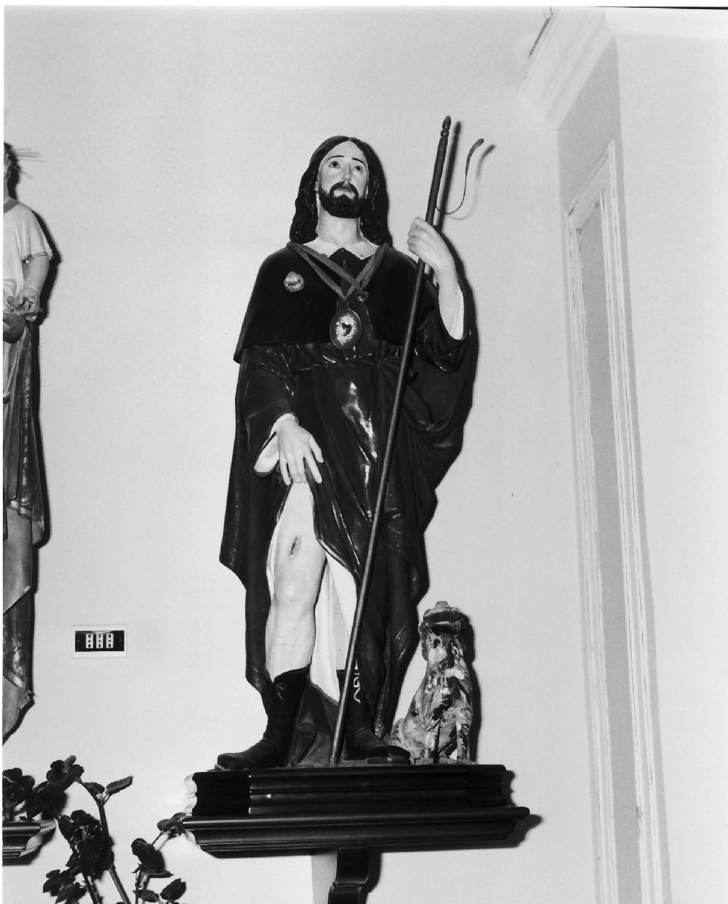 San Rocco (statua) - bottega Italia meridionale (sec. XIX)