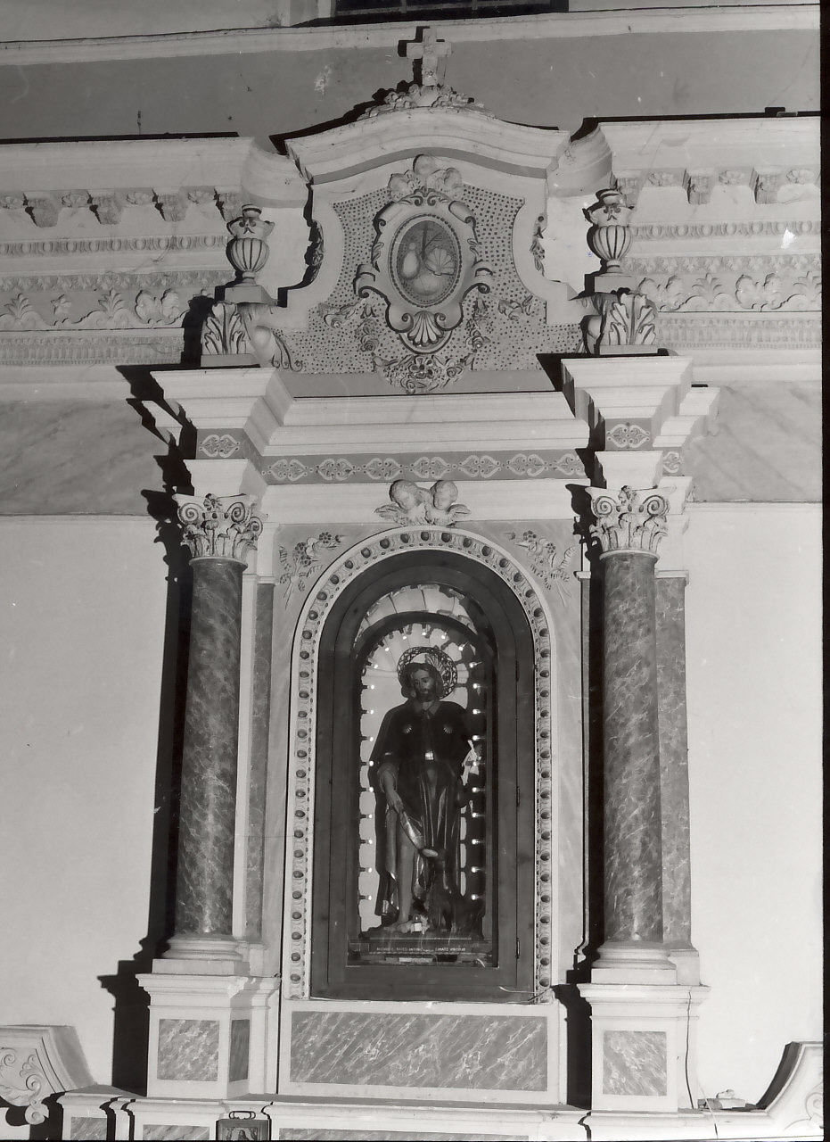 altare - bottega calabrese (fine/inizio secc. XVIII/ XIX)
