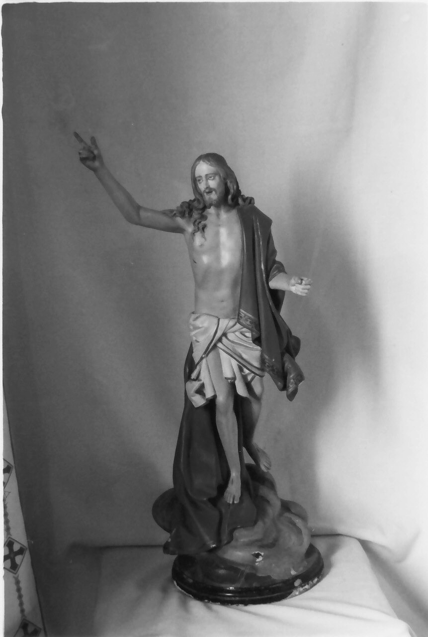 Cristo (statua) - bottega calabrese (fine sec. XIX)