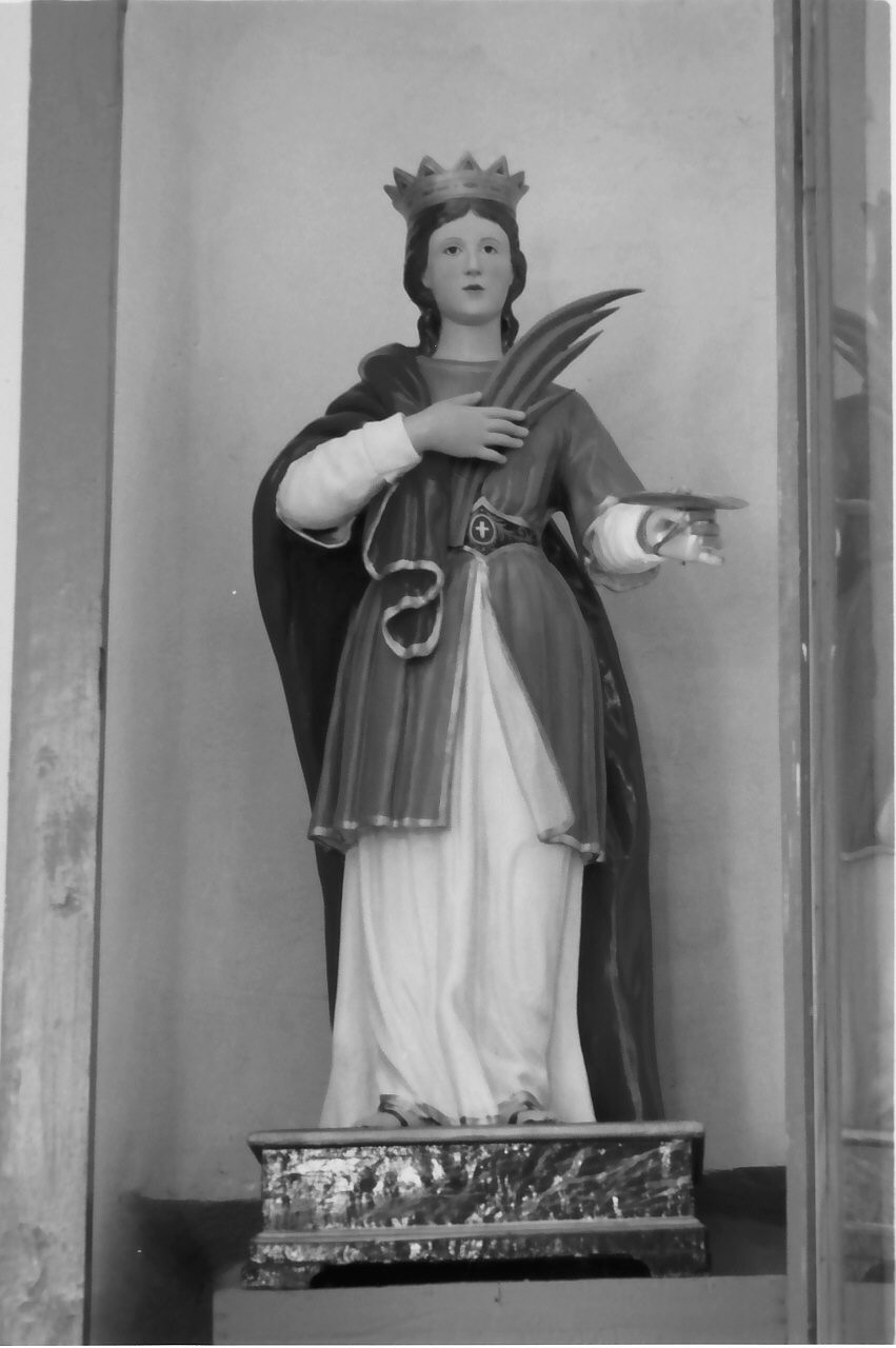 Santa Lucia (statua) - bottega calabrese (fine/inizio secc. XIX/ XX)