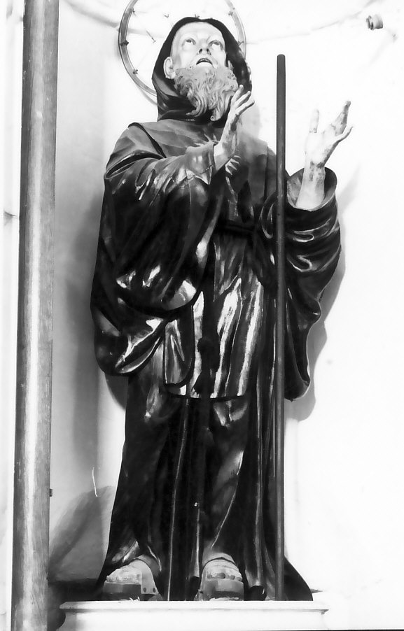 San Francesco di Paola (statua, opera isolata) - bottega calabrese (sec. XVIII)