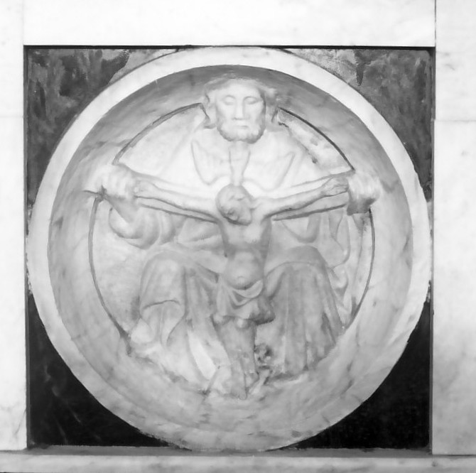 Trinità (scultura, opera isolata) - bottega napoletana (fine sec. XIV)