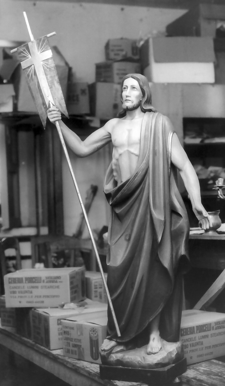 Cristo risorto (statua) - bottega Italia meridionale (inizio sec. XX)