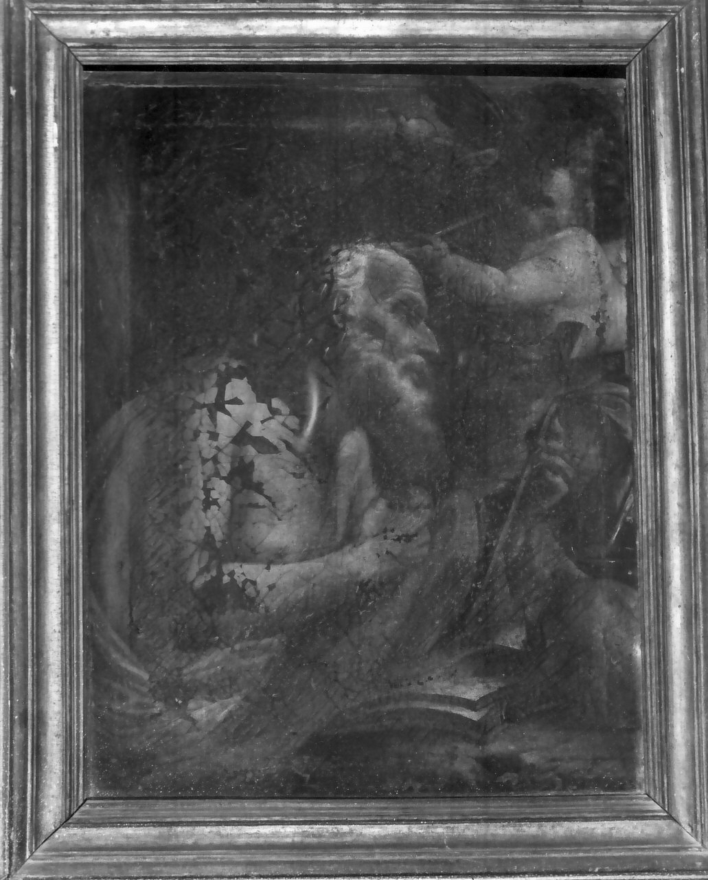 San Girolamo (dipinto, opera isolata) di Preti Mattia (maniera) (fine/inizio secc. XVII/ XVIII)