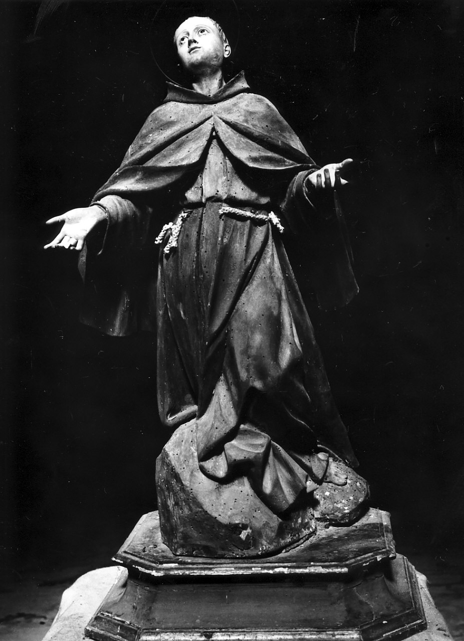 San Pasquale Baylon (statua processionale, opera isolata) - bottega Italia meridionale (prima metà sec. XVIII)