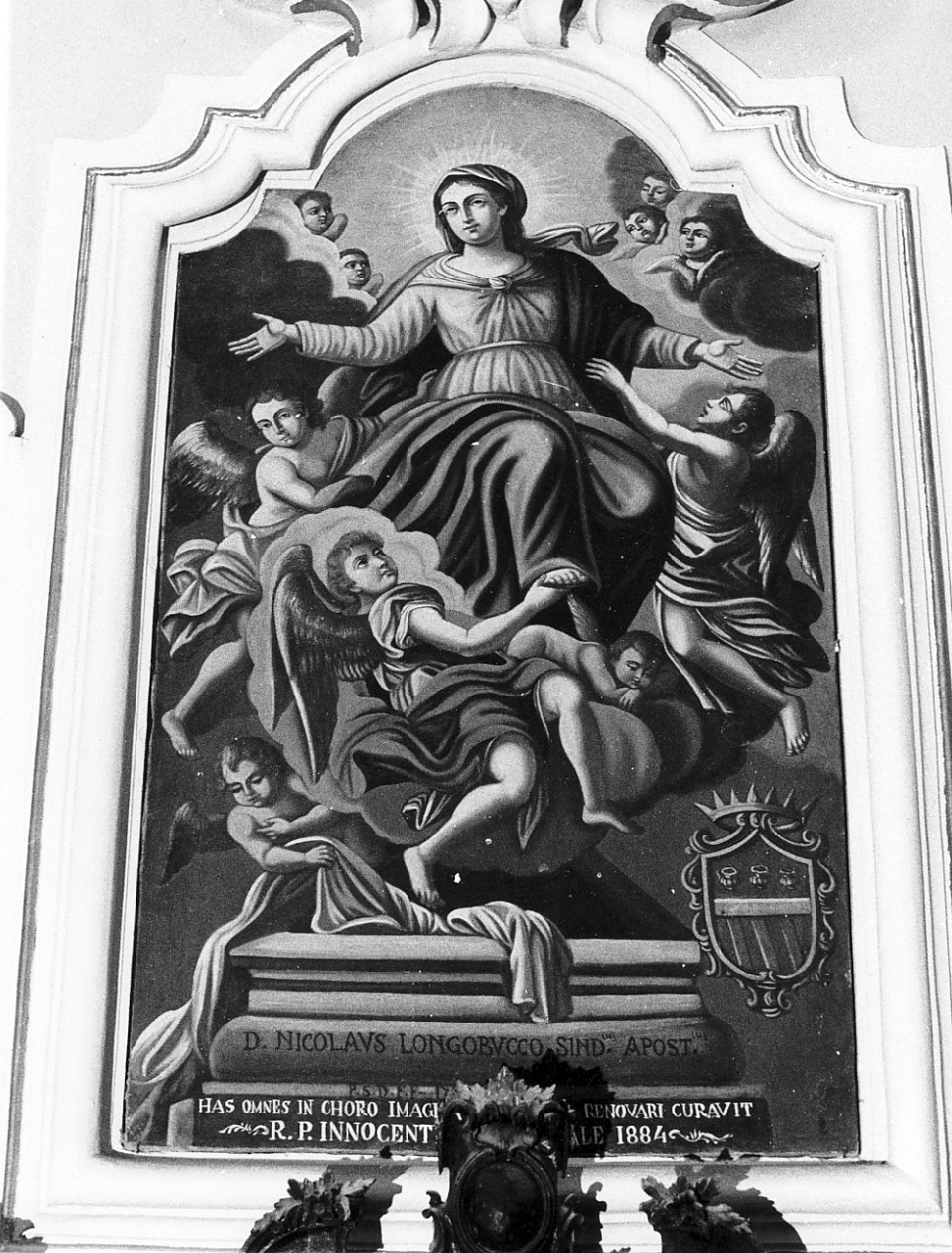 assunzione della Madonna (dipinto, elemento d'insieme) - ambito Italia meridionale (sec. XVIII)