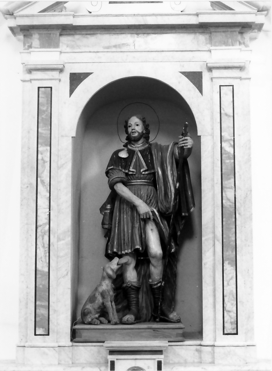 San Rocco (statua) - bottega calabrese (fine sec. XIX)