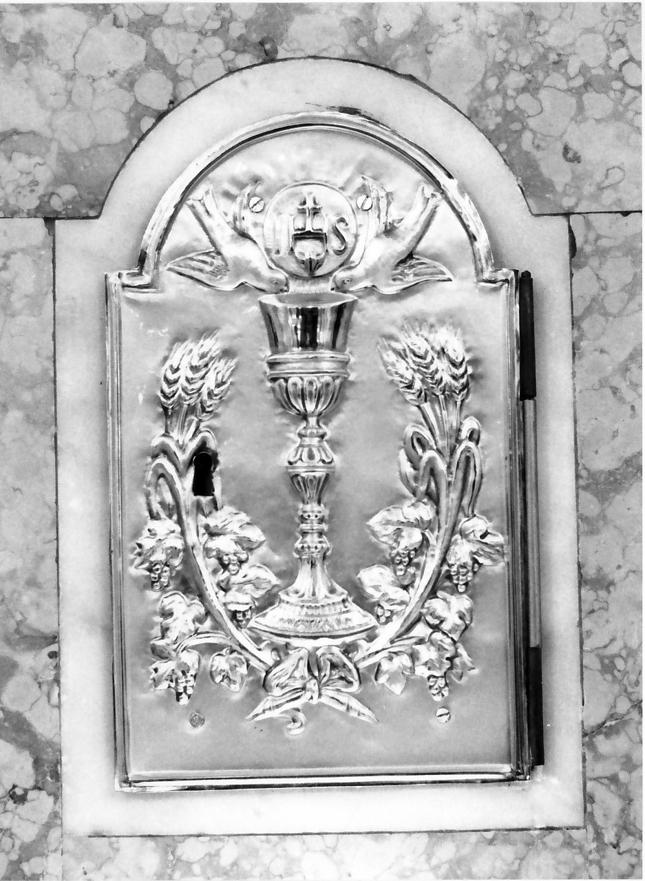 sportello di tabernacolo - bottega Italia meridionale (seconda metà sec. XIX)