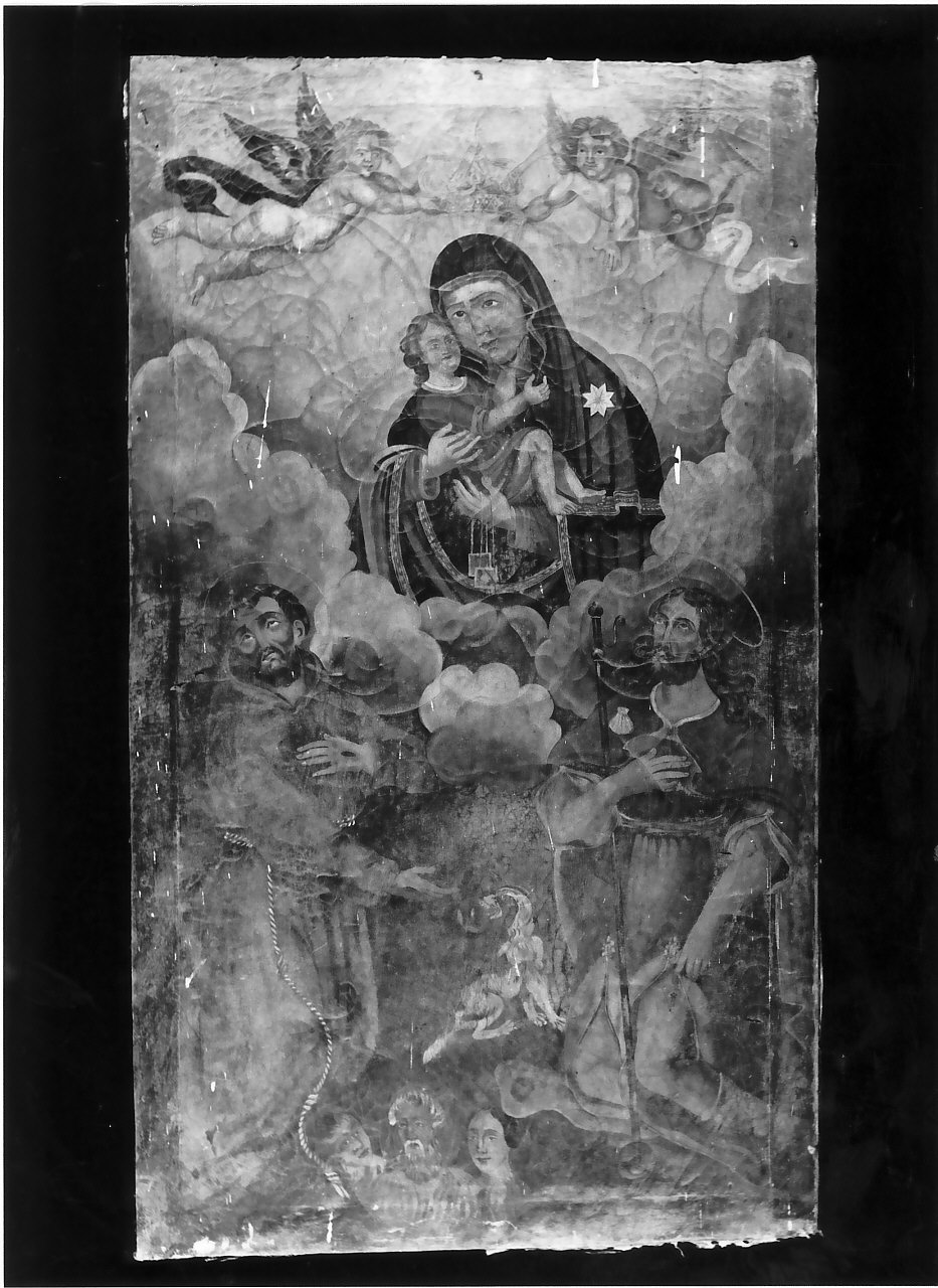 Madonna del Carmelo (dipinto) - bottega calabrese (sec. XIX)