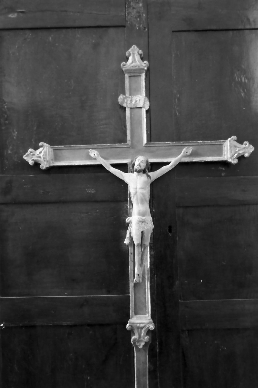 croce processionale, opera isolata - bottega calabrese (sec. XIX)