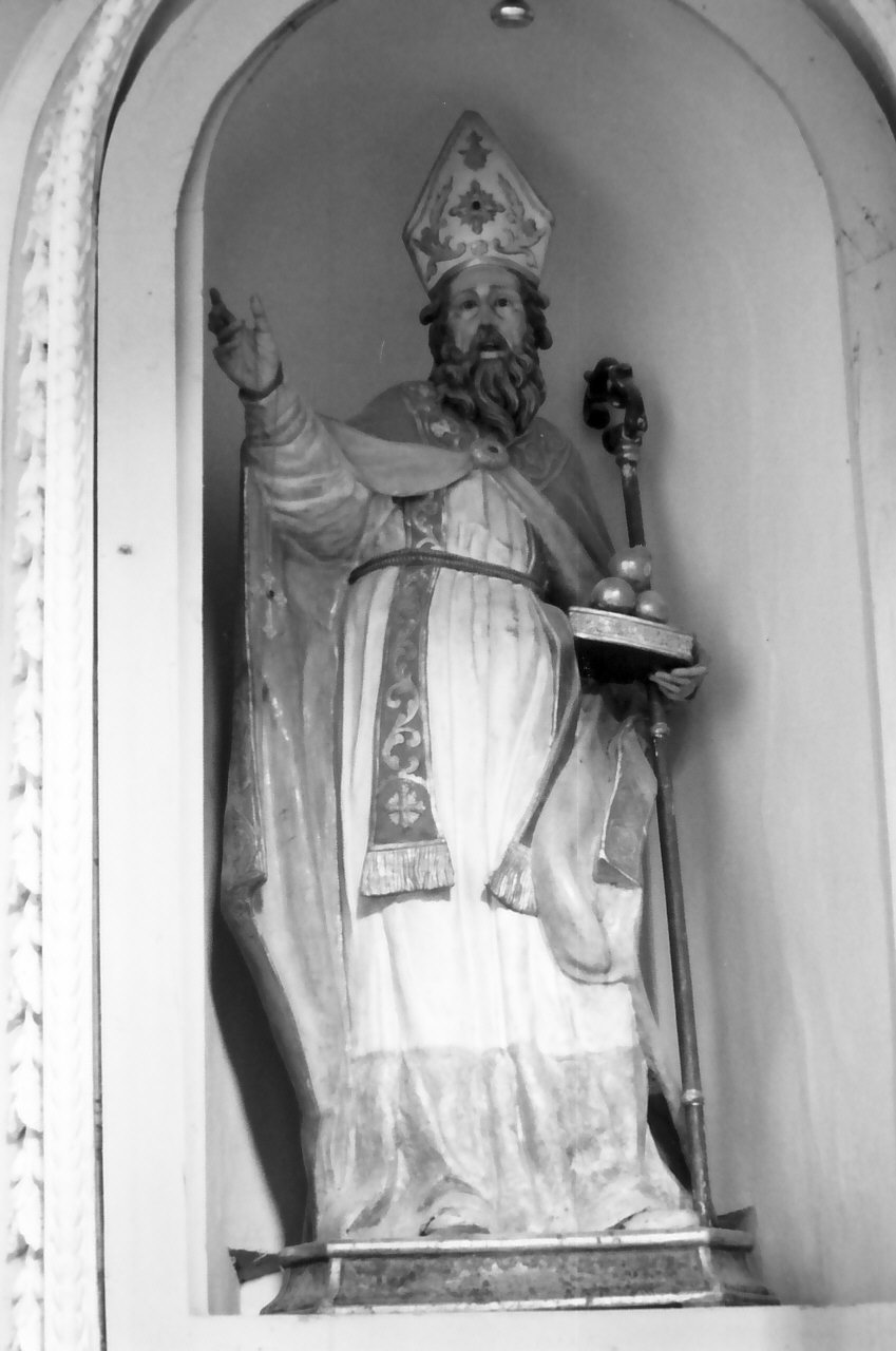 San Nicola di Bari (statua) - bottega calabrese (seconda metà sec. XVIII)