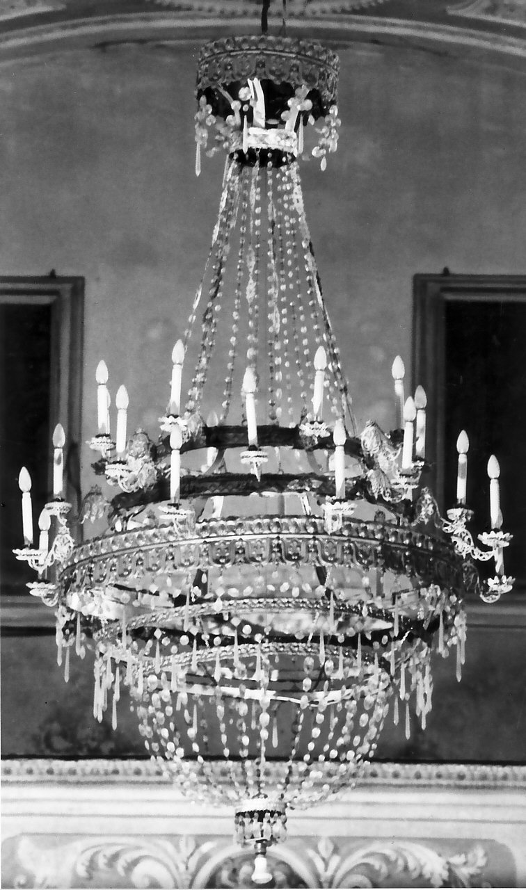 corona di luci, opera isolata - bottega calabrese (sec. XIX)