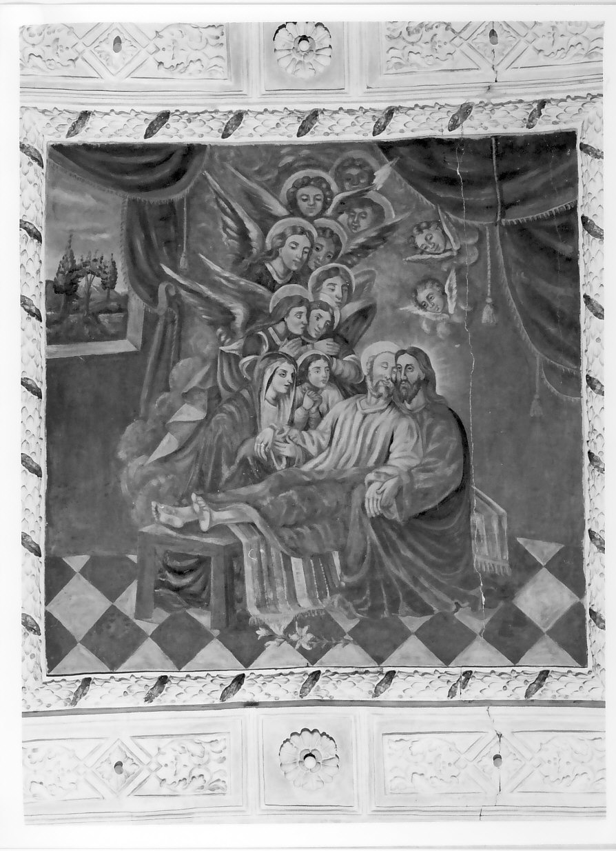 morte di San Nicola (dipinto, serie) di Chiapperi Pietro (sec. XIX)