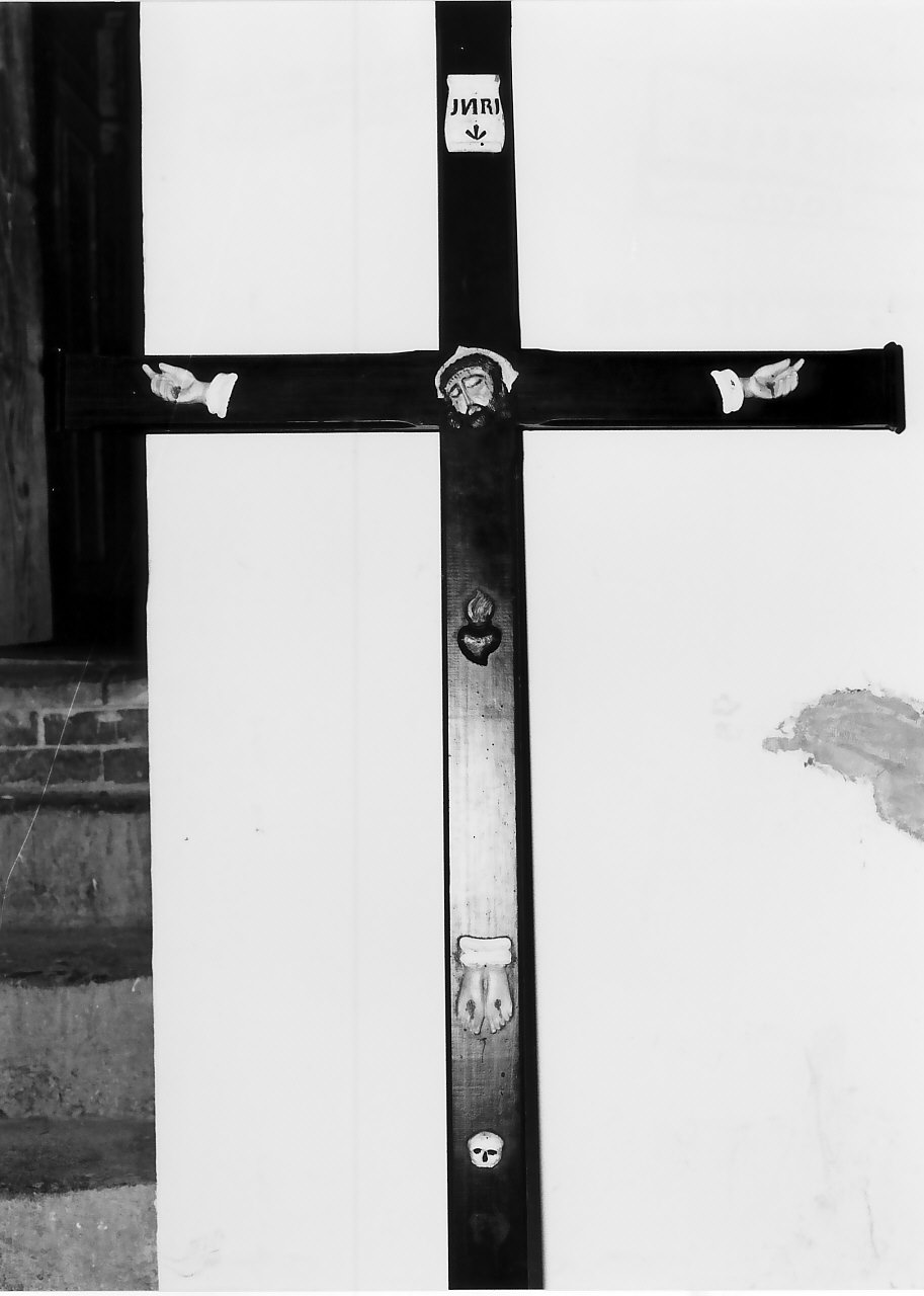 croce processionale - bottega calabrese (sec. XIX)