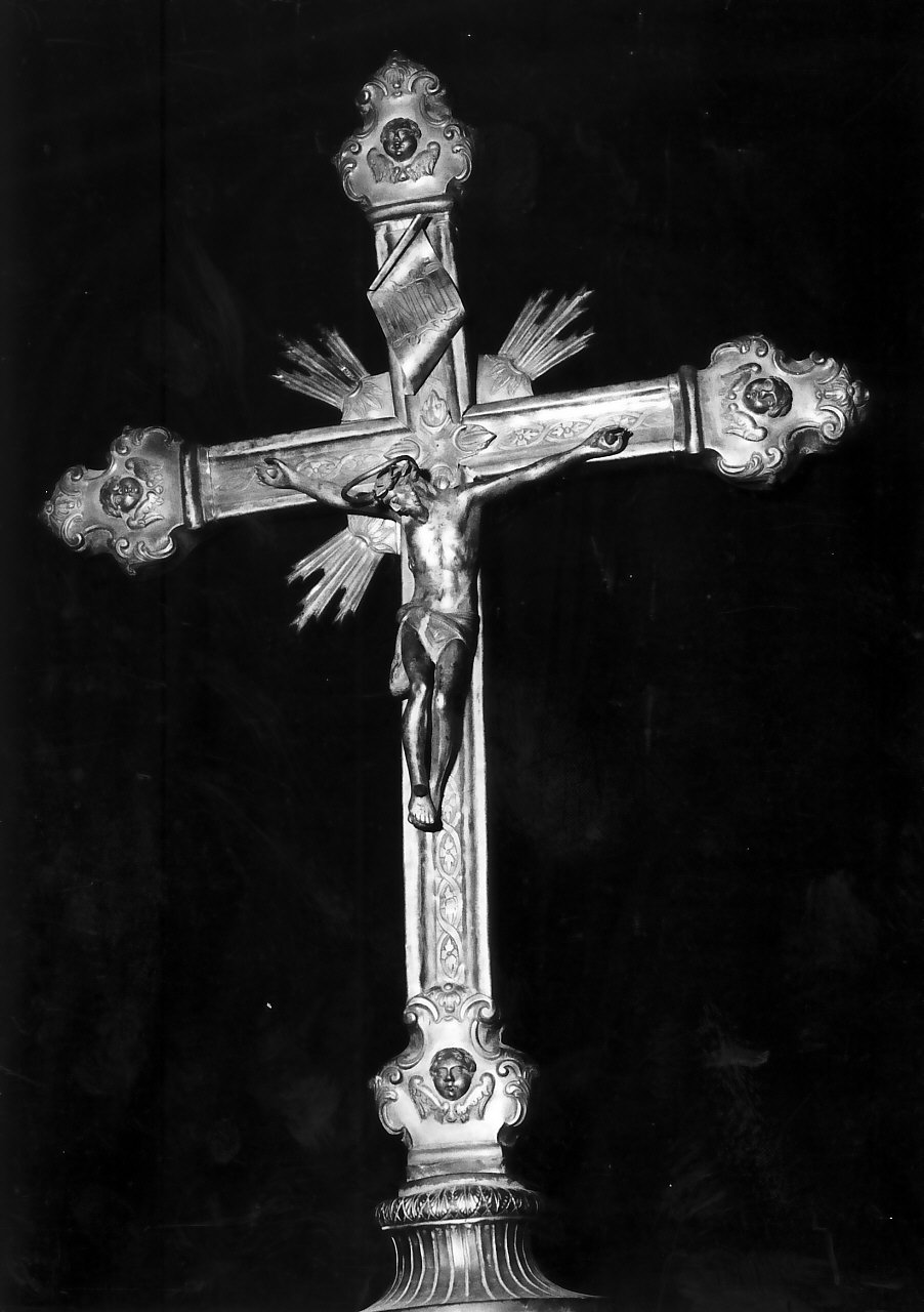 croce processionale di Capozzi Luigi (prima metà sec. XIX)
