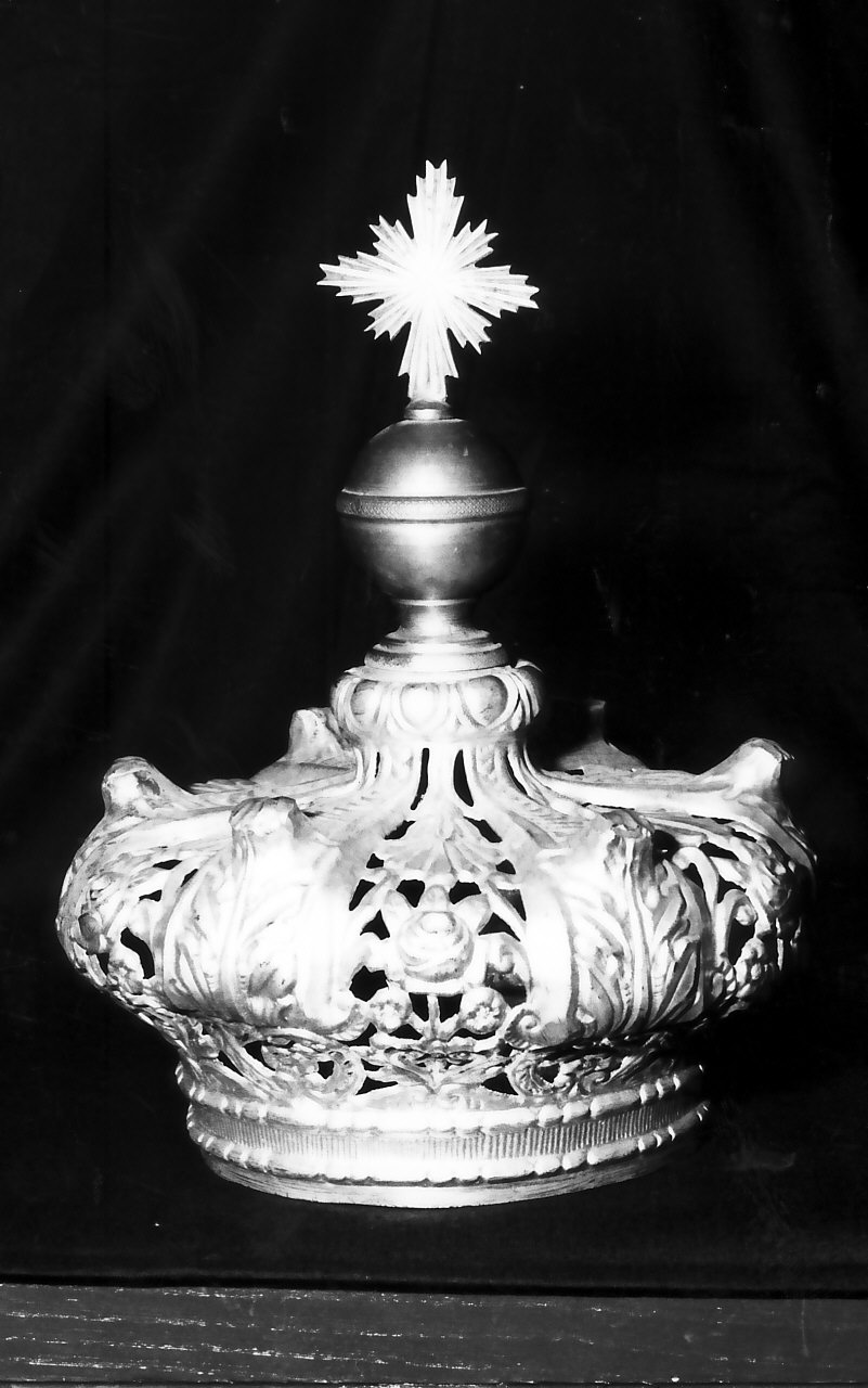 corona da statua - bottega Italia meridionale (sec. XIX)