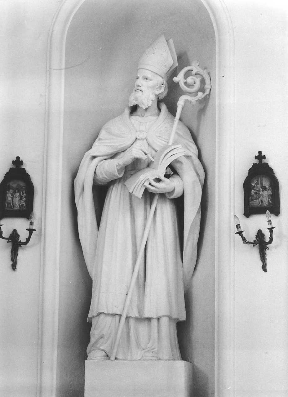 Sant'Agostino (statua) di Lococo di Reggio Calabria (sec. XX)