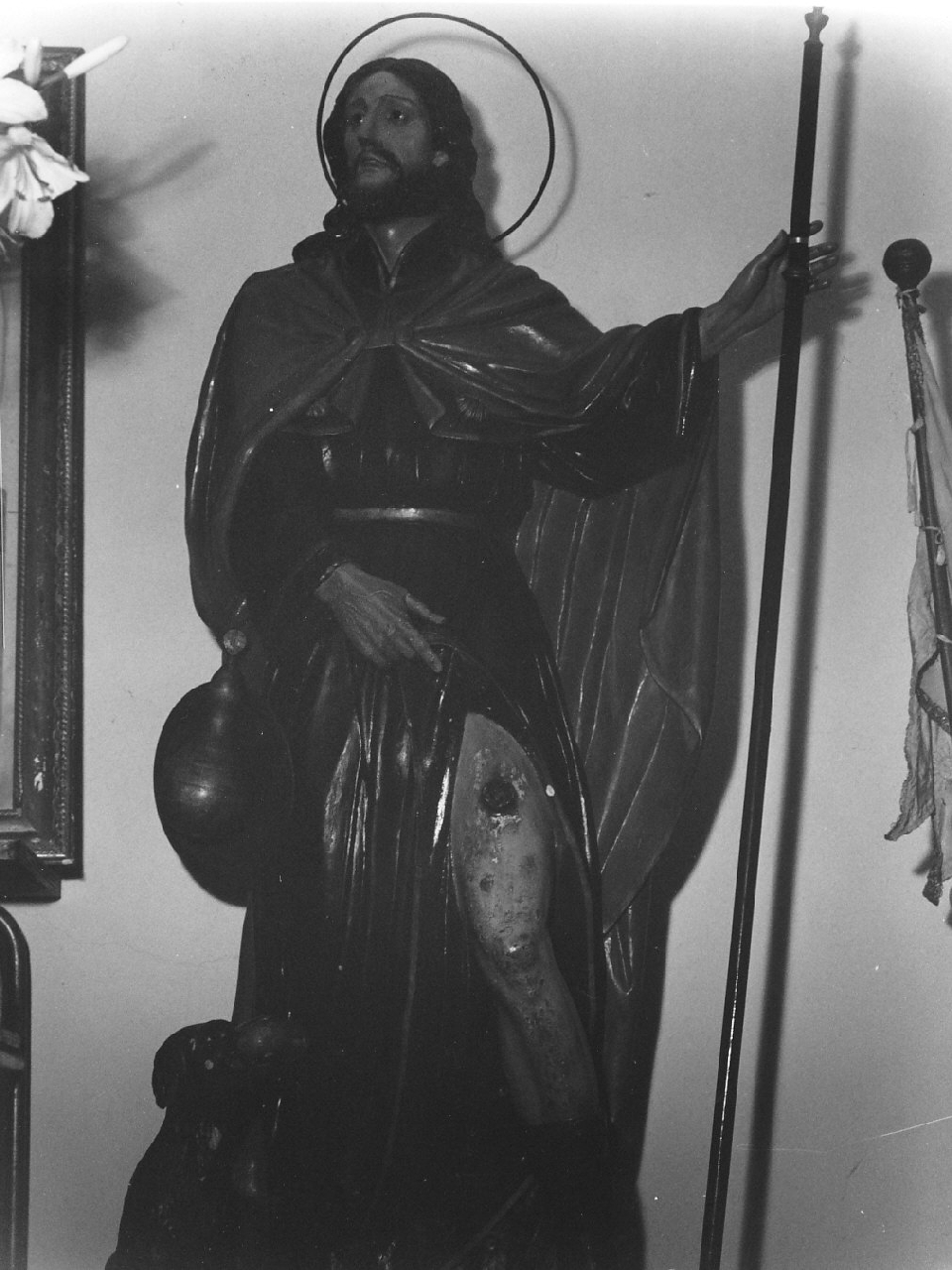 San Rocco (statua) - bottega Italia meridionale (inizio sec. XX)