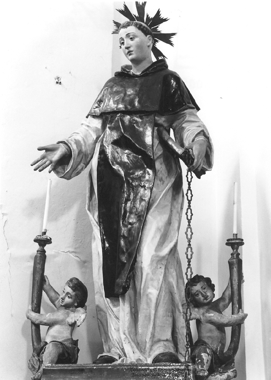 San Leonardo (statua, opera isolata) - bottega Italia meridionale (sec. XVIII)