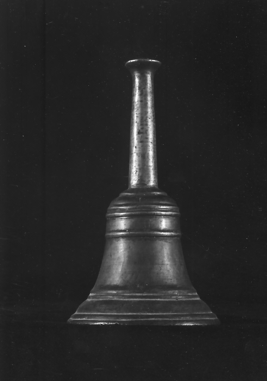 campanello d'altare, opera isolata - bottega Italia meridionale (sec. XIX)