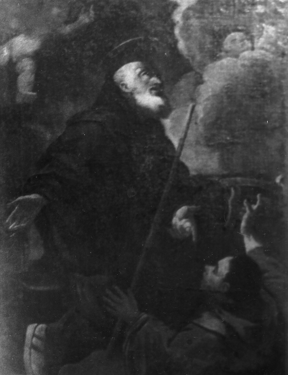 Santo monaco (dipinto, opera isolata) - ambito italiano (sec. XVIII)