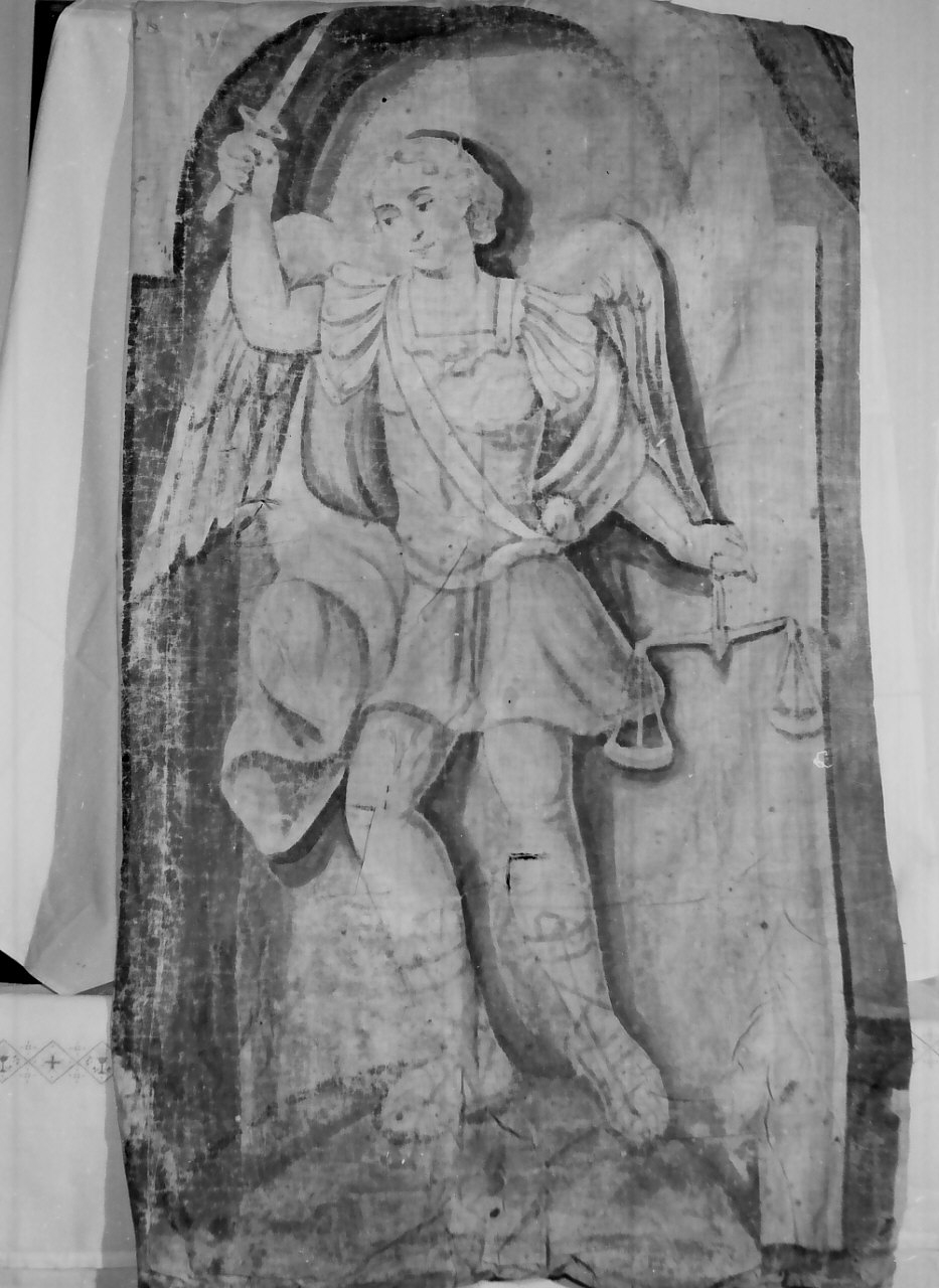 San Michele Arcangelo (dipinto, opera isolata) - ambito calabrese (inizio sec. XX)