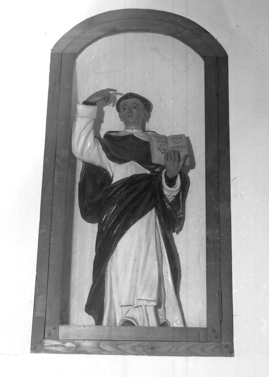 San Vincenzo Ferrer (statua, opera isolata) - bottega Italia meridionale (sec. XIX)