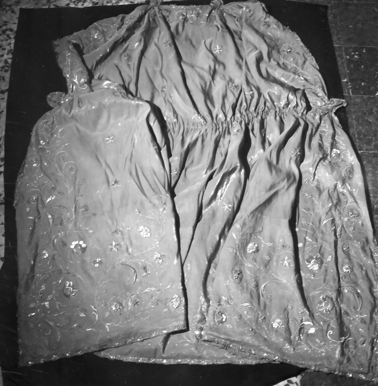 mantello di statua - manifattura calabrese (sec. XIX)