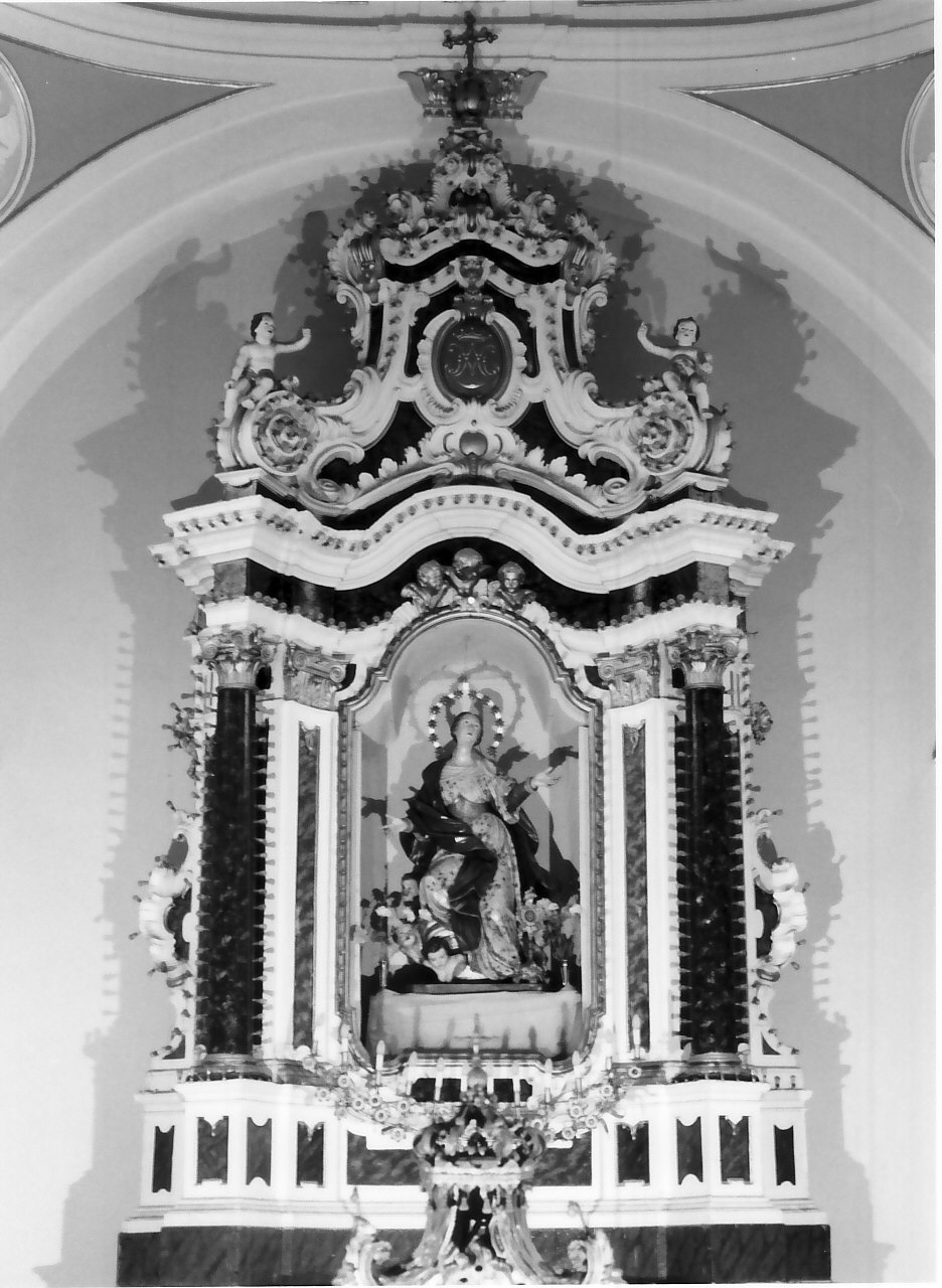 altare, opera isolata - bottega serrese (prima metà sec. XIX)