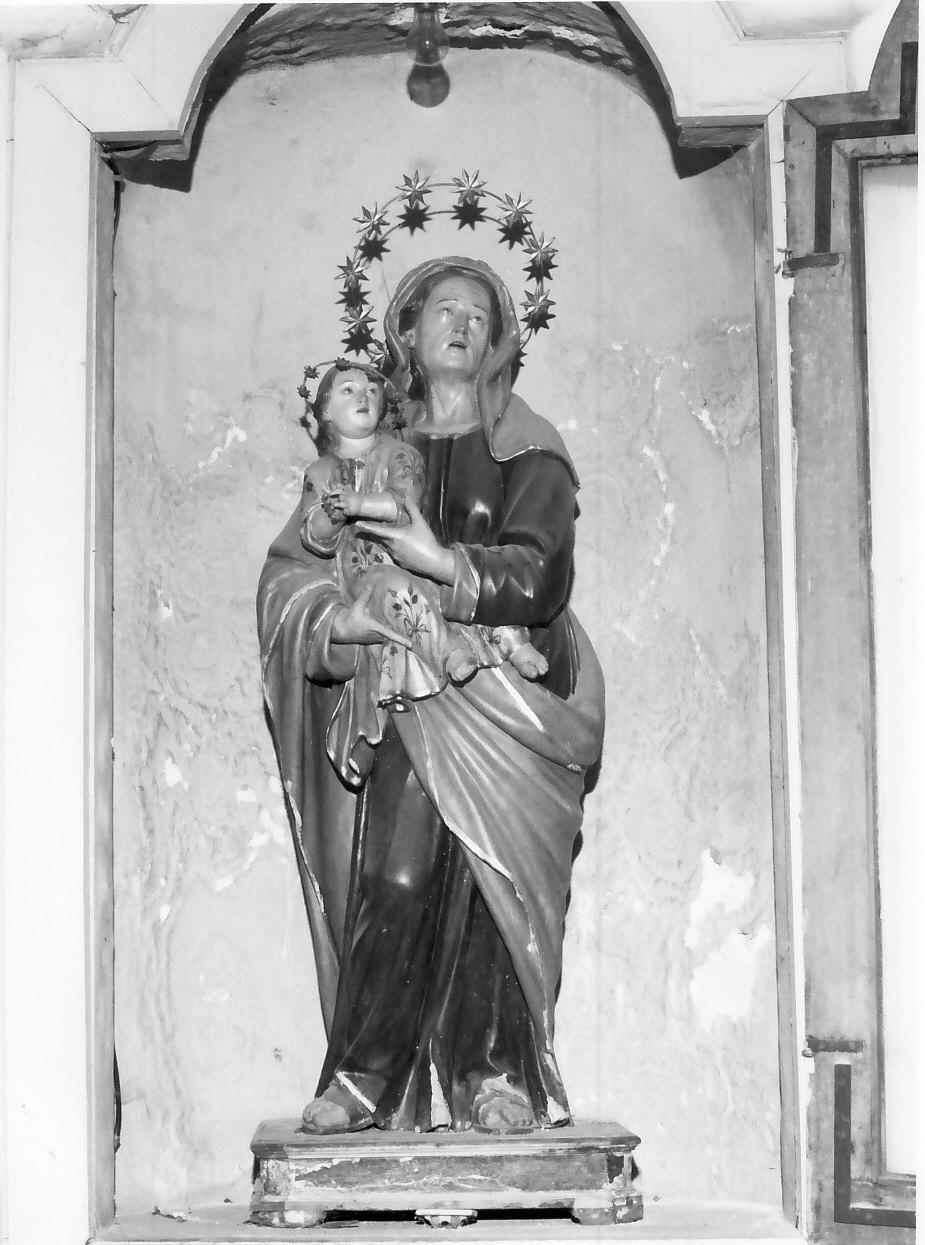 Sant'Anna (statua, opera isolata) - bottega serrese (sec. XIX)