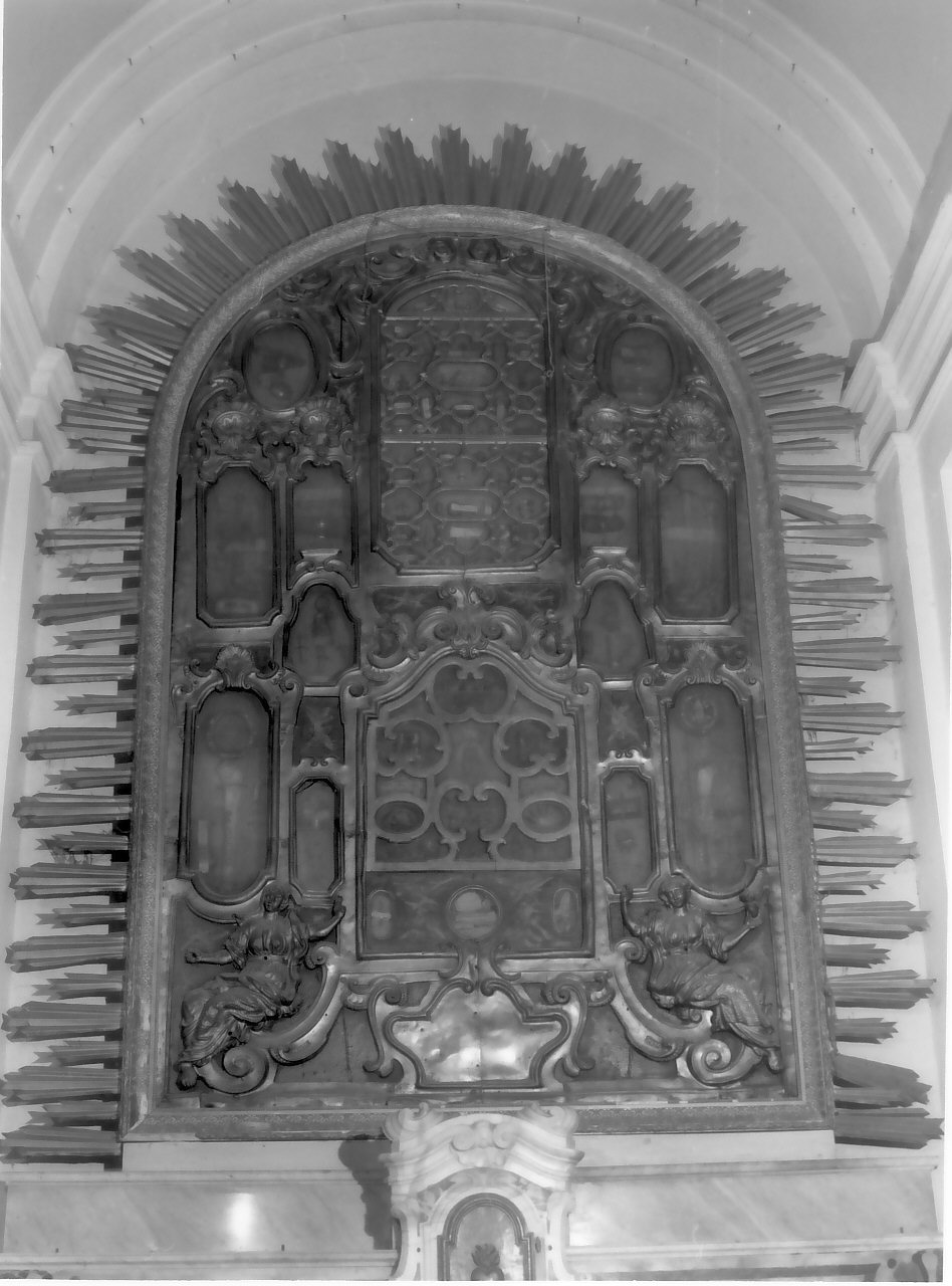 reliquiario architettonico, opera isolata - bottega serrese (sec. XVIII)