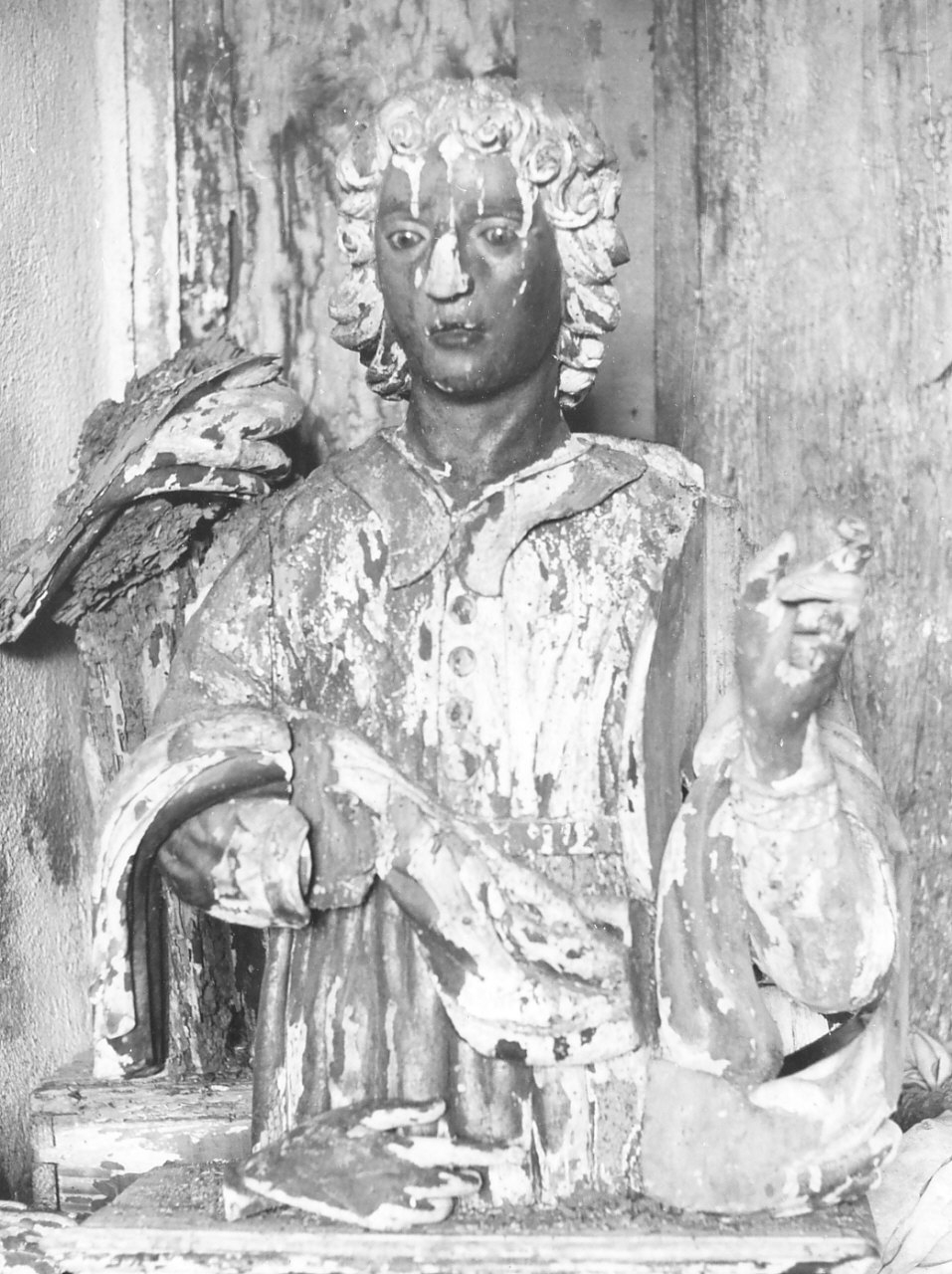 San Felice di Cantalice (busto, opera isolata) - bottega Italia meridionale (sec. XVII)