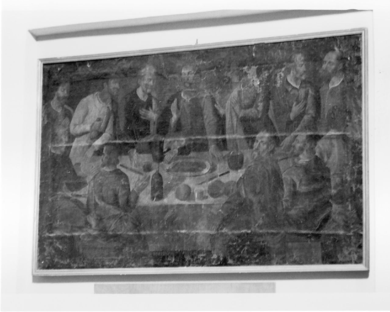 ultima cena (dipinto, opera isolata) di Finoglia Domenico (sec. XVII)