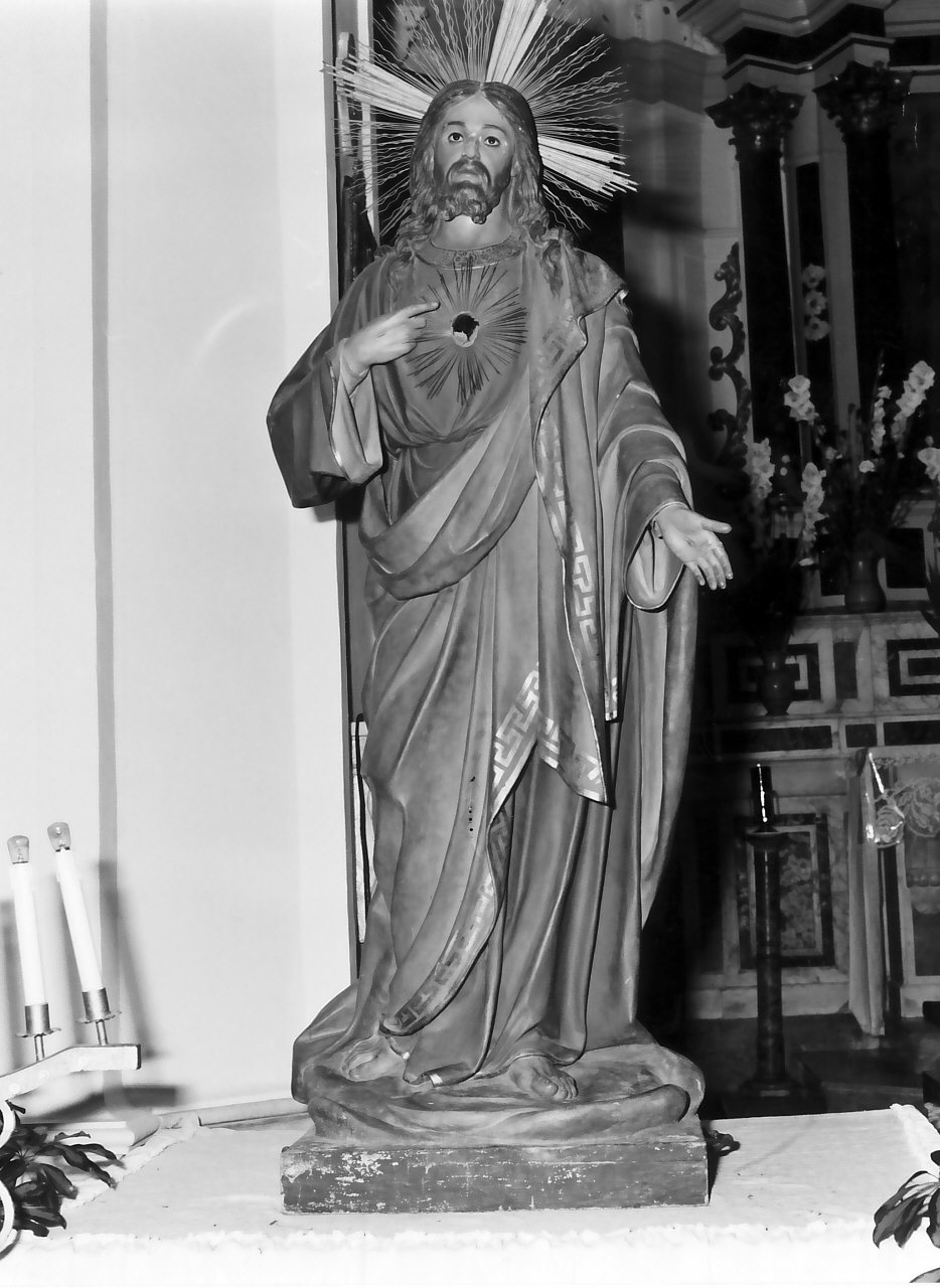 Sacro Cuore di Gesù (statua) - bottega calabrese (sec. XIX)